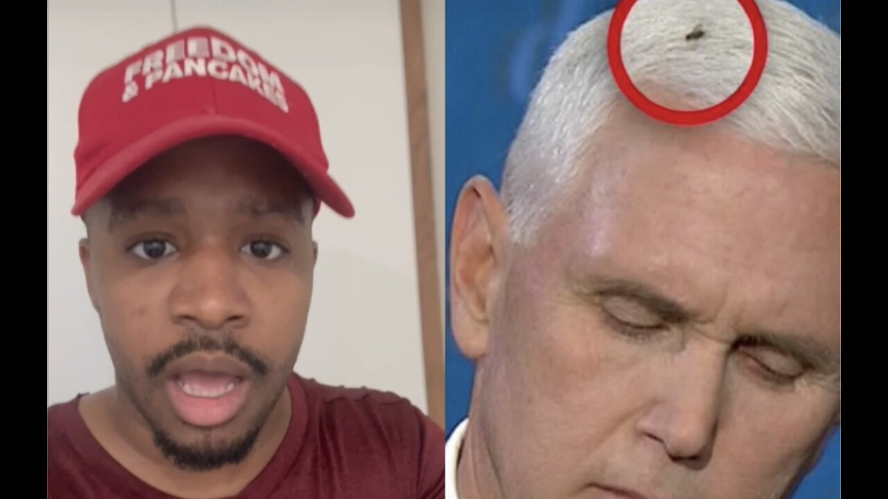 The fly on Mike Pence head tried to warn us about him being a piece of Sh**