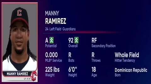 How To Create Manny Ramirez MLB 22