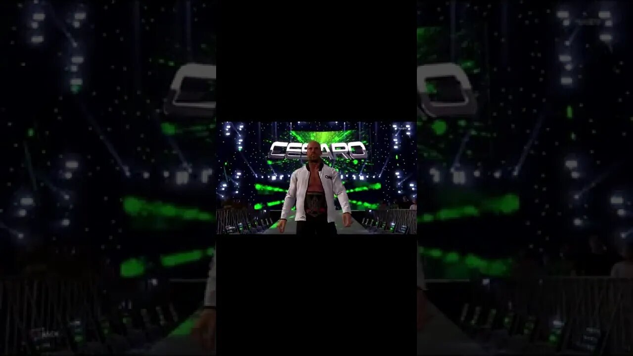 WWE 2k22 Cesaro Entrance #shorts