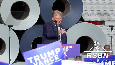 LIVE: President Trump Gives Remarks in Walker, Michigan - 9/27/24