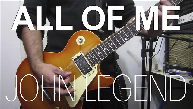 John Legend's 'All Of Me' gets electric guitar cover