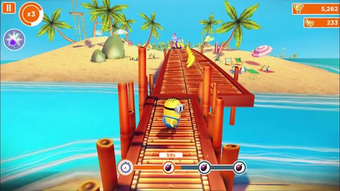 Despicable Me Minion Rush Level 16 - Run for 45s