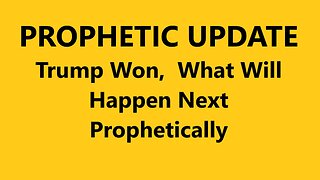 PROPHETIC UPDATE - WHAT NEXT PROPHETICALLY - PROPHETIC WORD BEING FULFILLED