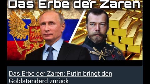 Das Erbe der Zaren: Putin bringt den Goldstandard zurück