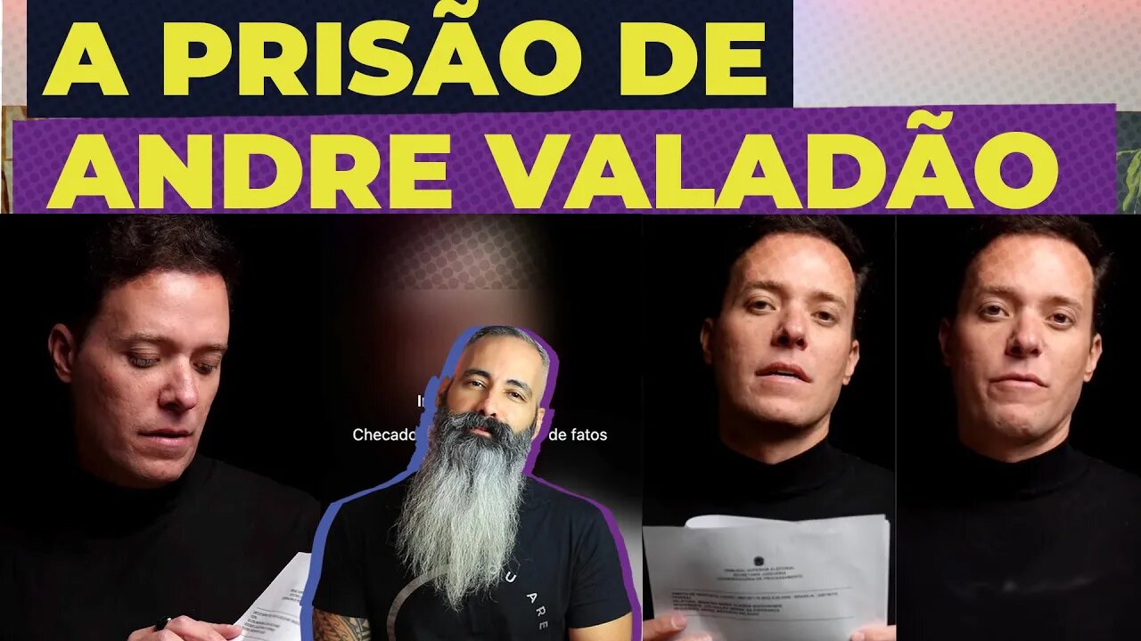 A PRISÃO DE ANDRE VALADÃO