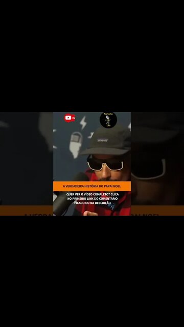 A LENDA DO PAPAI NOEL #shorts #flowpodcast #papainoel #viral #ratoborrachudo