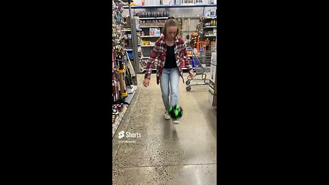 Soccer in Walmart🤣😅🙌🏻❤️