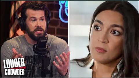 COMMUNIST AOC DEMANDS TUCKER CARLSON BE CENSORED! | Louder with Crowder2023🙂