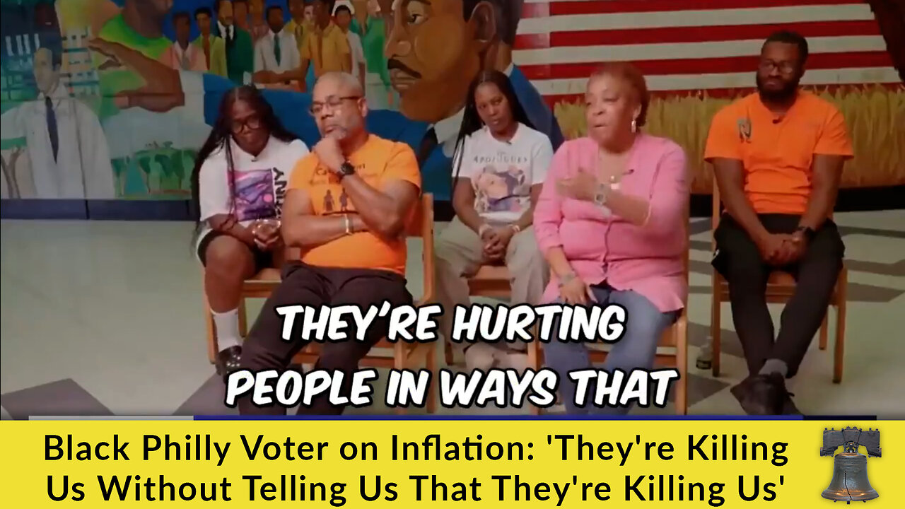 Black Philly Voter on Inflation: 'They're Killing Us Without Telling Us That They're Killing Us'