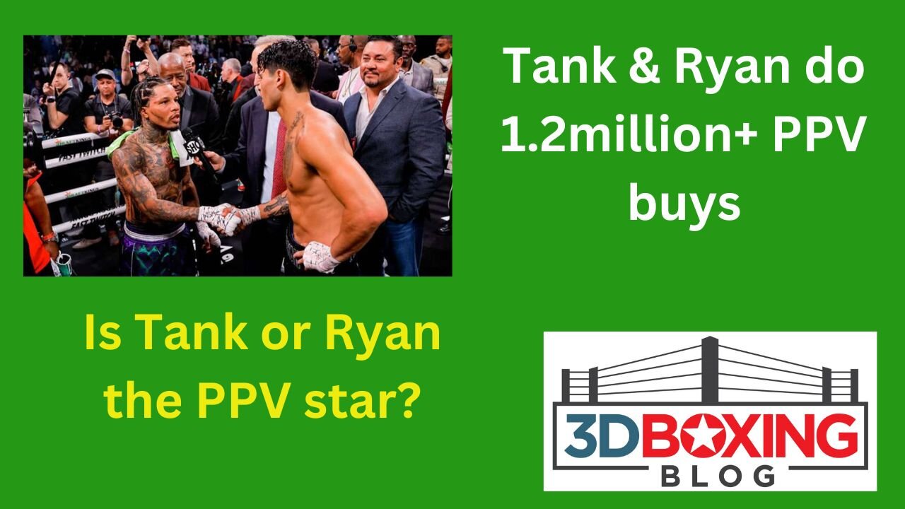 Tank & rYAN DO 1.2MILL+ PPV buys! Who's the PPV star?