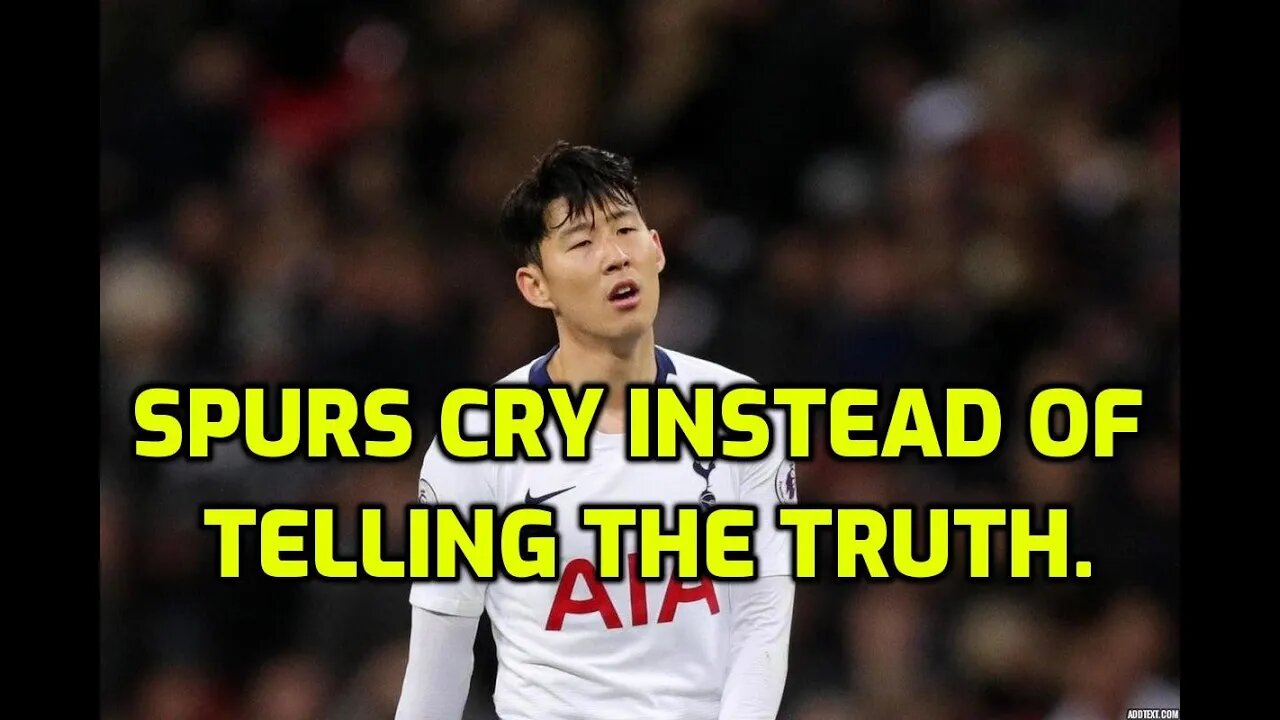 SON HEUNG MIN DEFENDED BY SPURS - SON CHEATING AGAINST MANCHESTER UNITED EXCUSED - NINJA KNIGHT