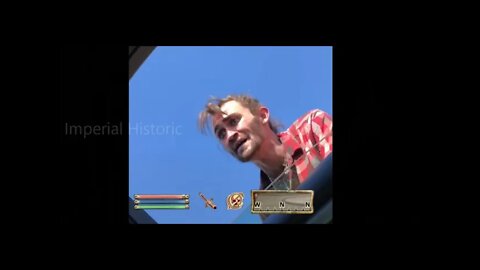 "They're Gonna Ki11 Me!" Skooma Addict NPC Hunted Down on Road - Oblivion NPC