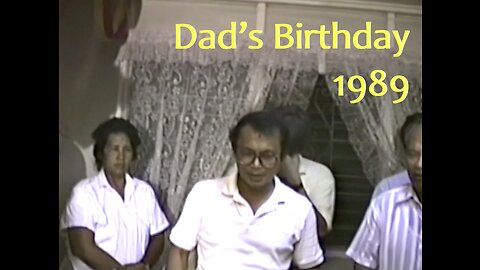 Dad’s Birthday 1989