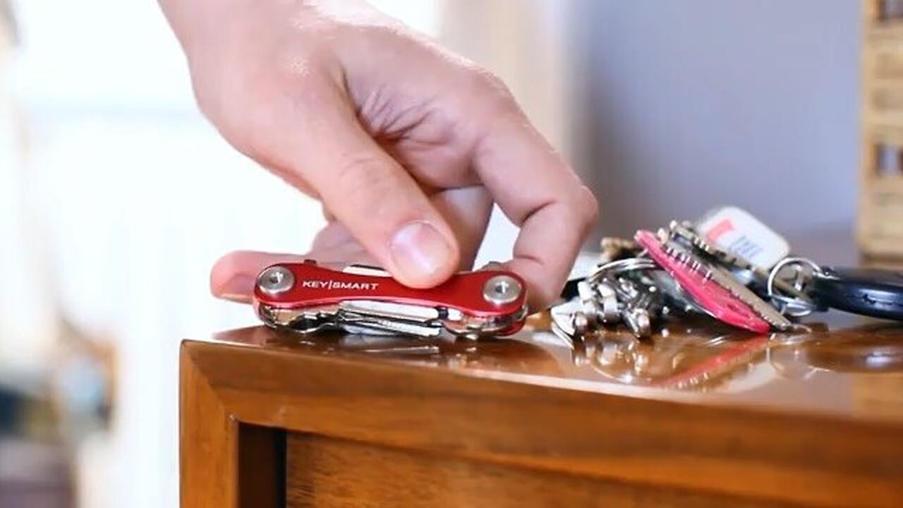 Smart Mini Compact Organizer Keychain