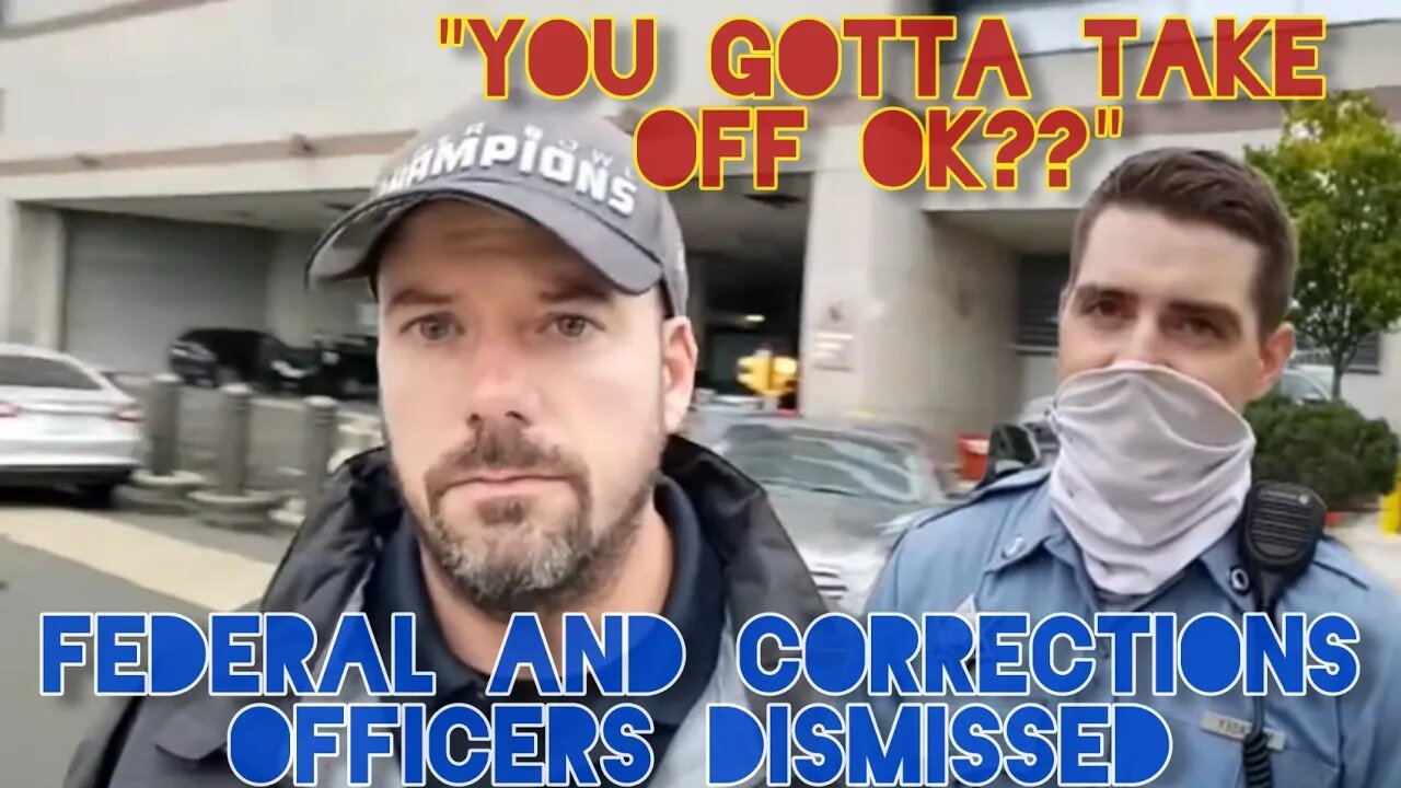 Federal And Correctional Officer Shutdown And Dismissed. Walk Of Shame. 2fer. Boston Mass.