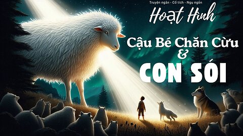 Truyện ngụ ngôn : Cậu bé chăn cừu và bầy sói