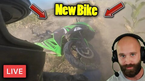 🔴 DDFM LIVE - ALMOST 250K SUBS! Motorcycle Crashes & Close Call Reviews - Ep 14