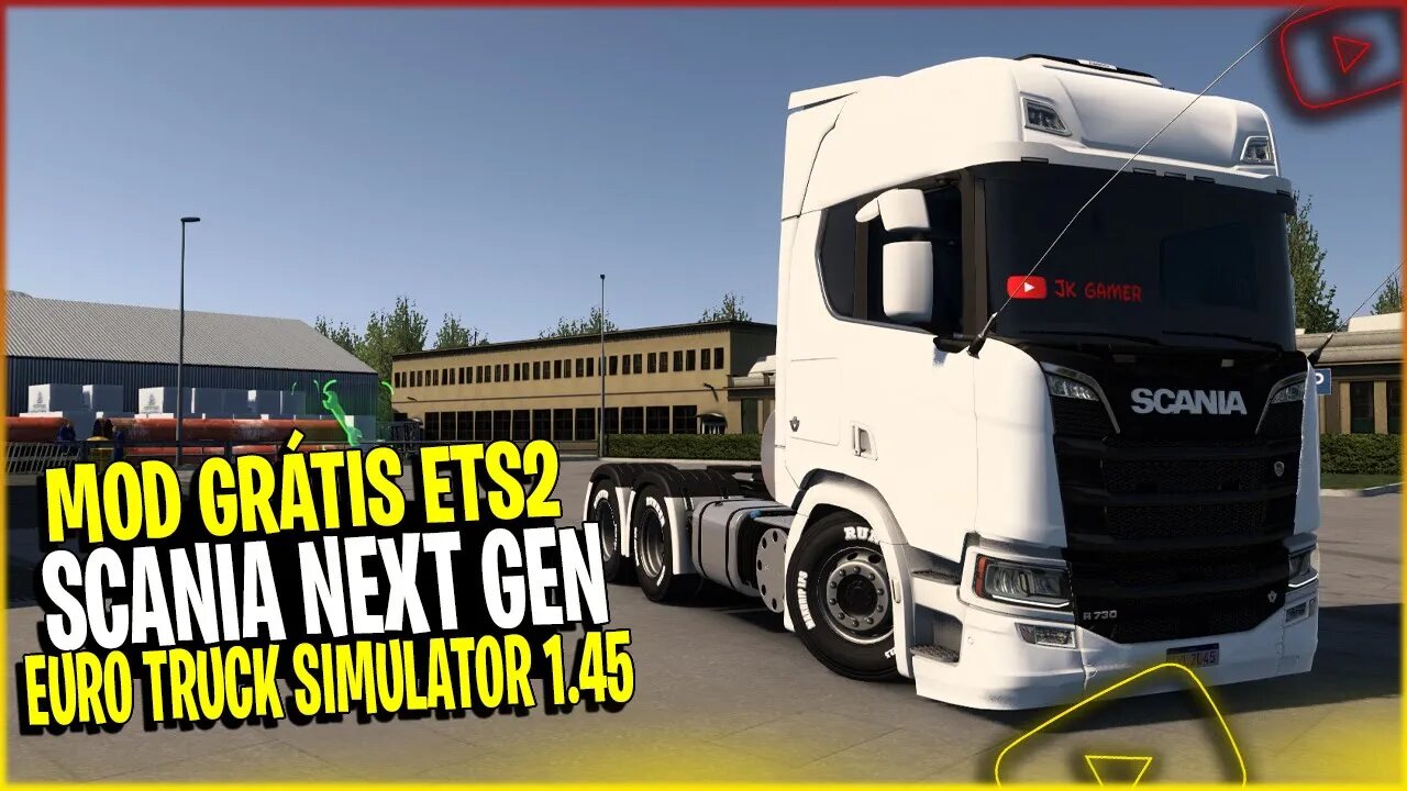 ▶️Scania NEW Brasileira Qualificada para EURO TRUCK SIMULATOR 2 1.45