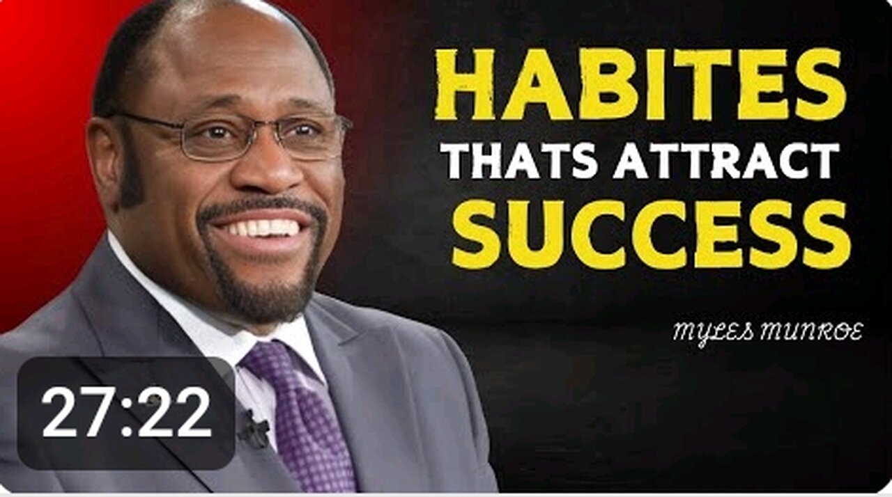 Dr Myles Munroe motivational speech