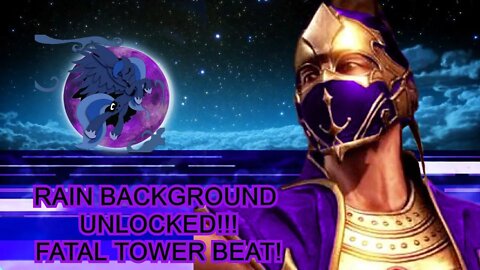 RAIN BACKGROUND UNLOCKED!!! / Rain Team beats Fatal Tower! / MKXI Mobile