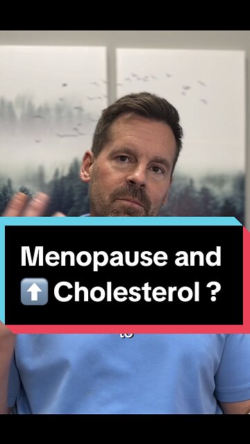 Menopause and ⬆️ Cholesterol?