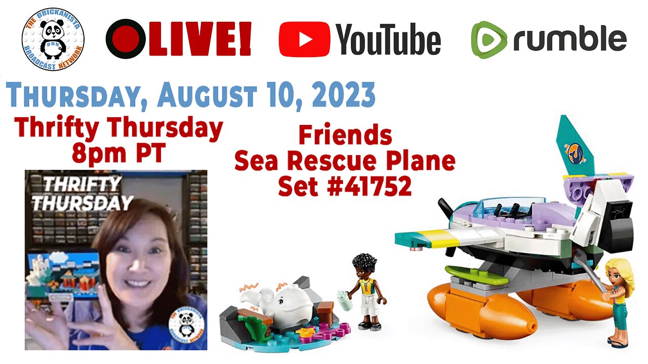 Thrifty Thursday - Friends Sea Plane Set #41752