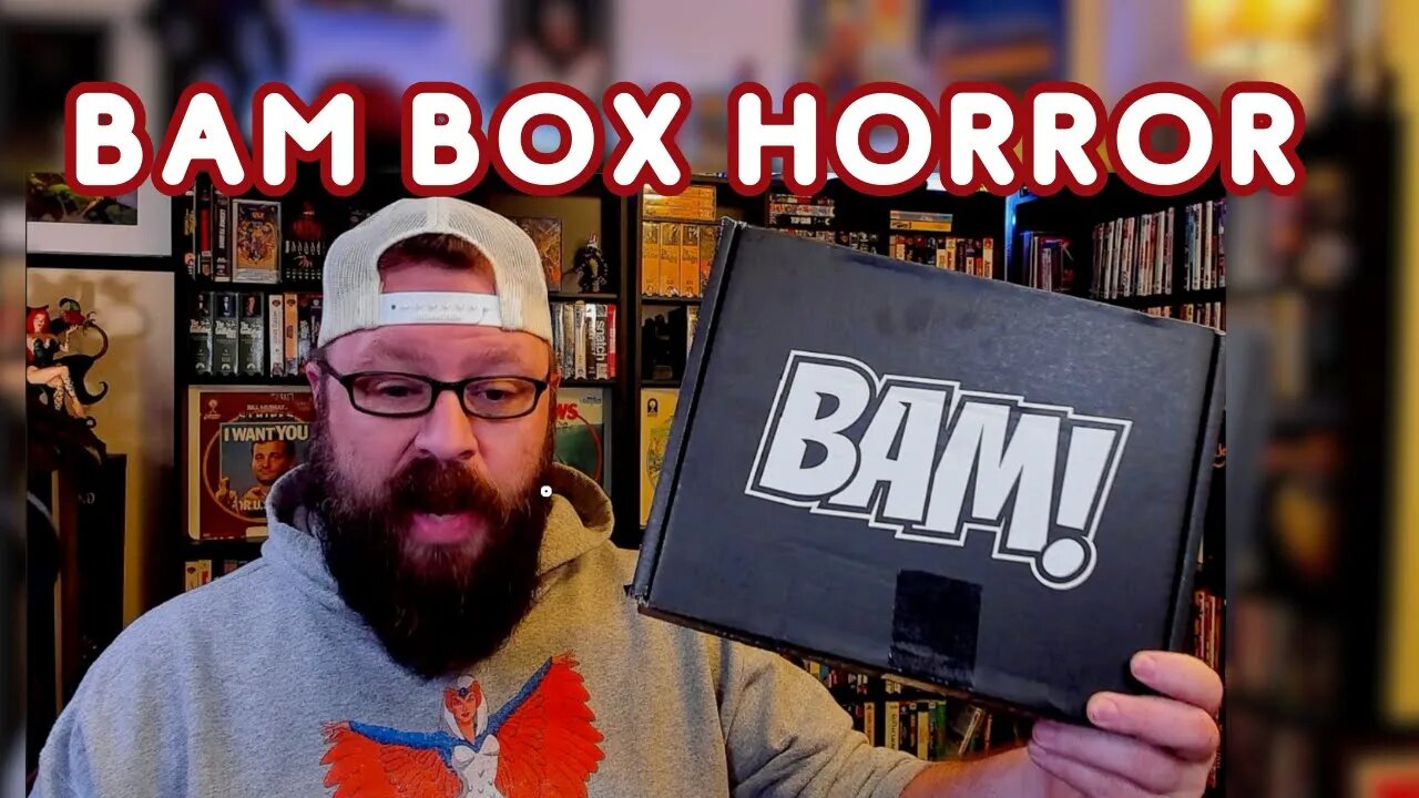 Bam Box Horror July 2023 monthly autograph subscription box