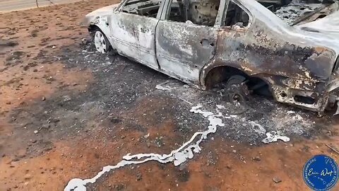 Maui-Locals are finding Mysteriously Burnt out vehicles located outside the Fire Zones