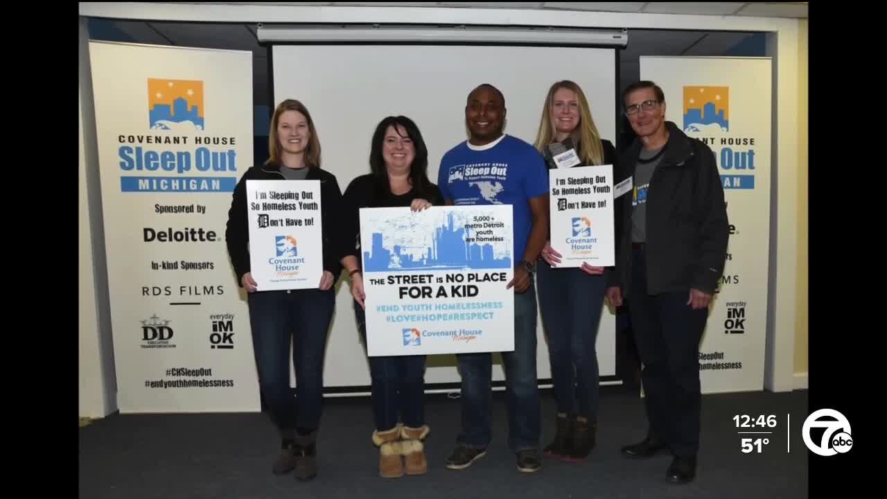 Covenant House Michigan hosting annual sleep out