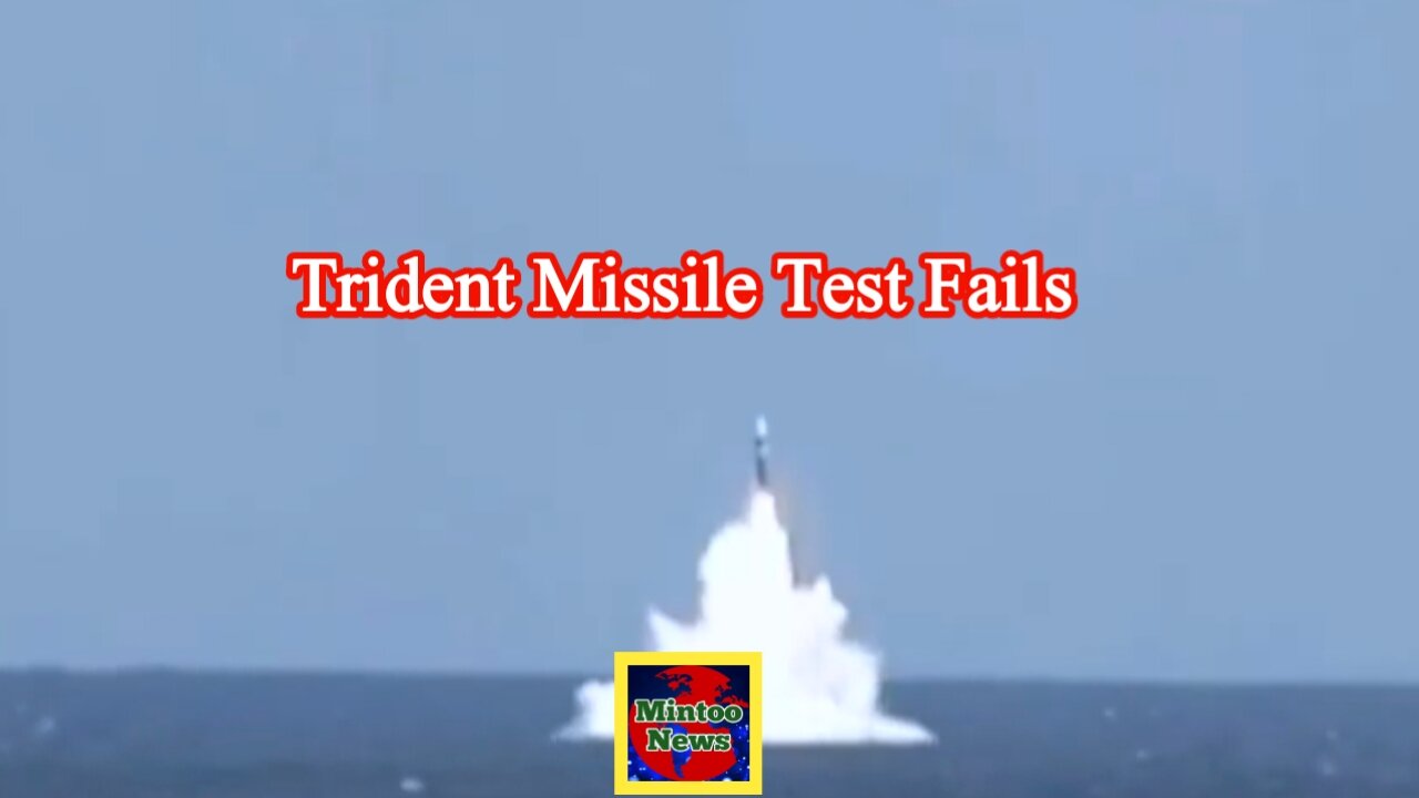 Embarrassment for Ministry of Defence as Trident missile test fails