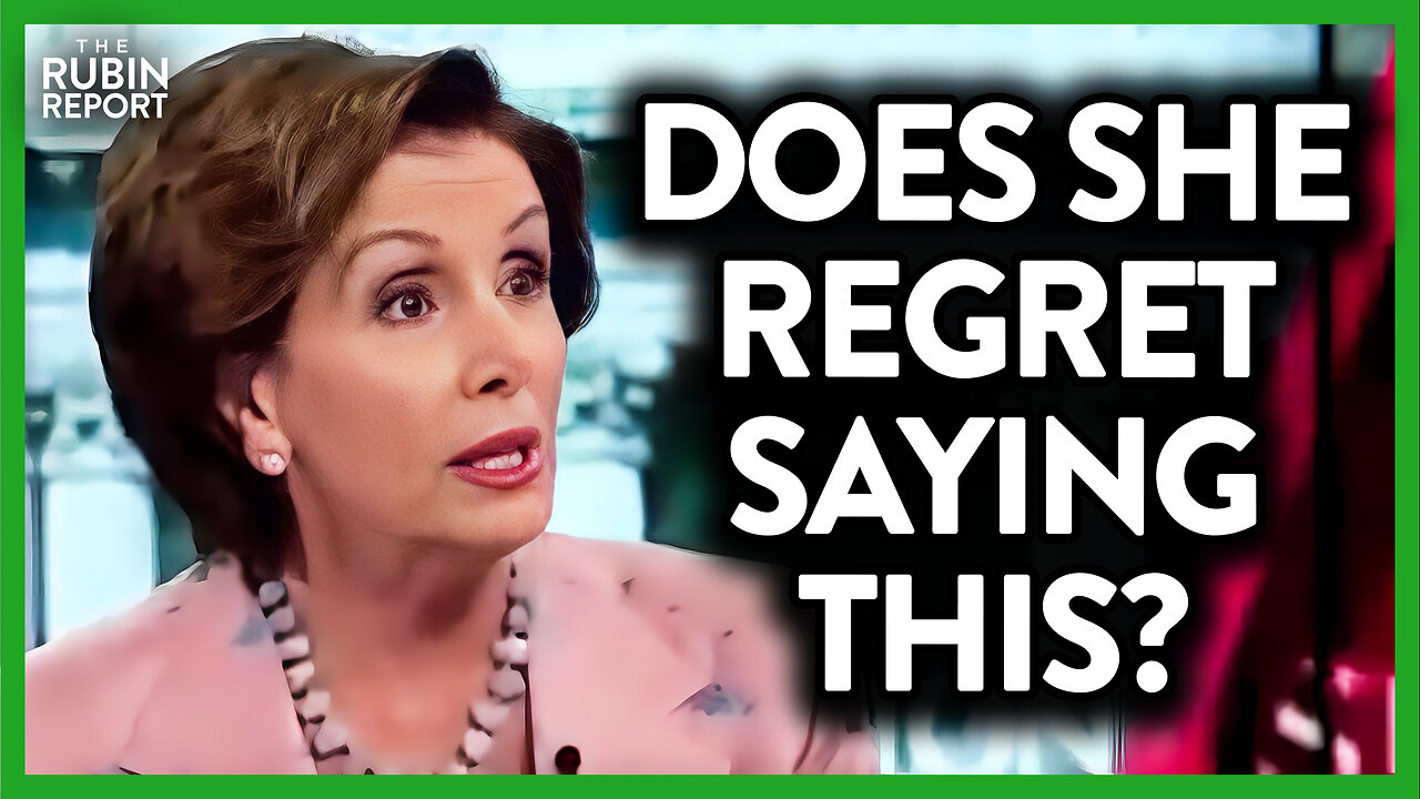 Does Nancy Pelosi Regret Describing Hamas This Way?