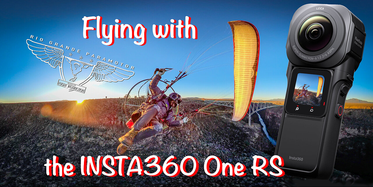 Flying with the INSTA360 One RS