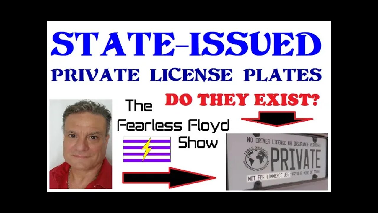 STATE OF TEXAS PRIVATE PLATE CALL