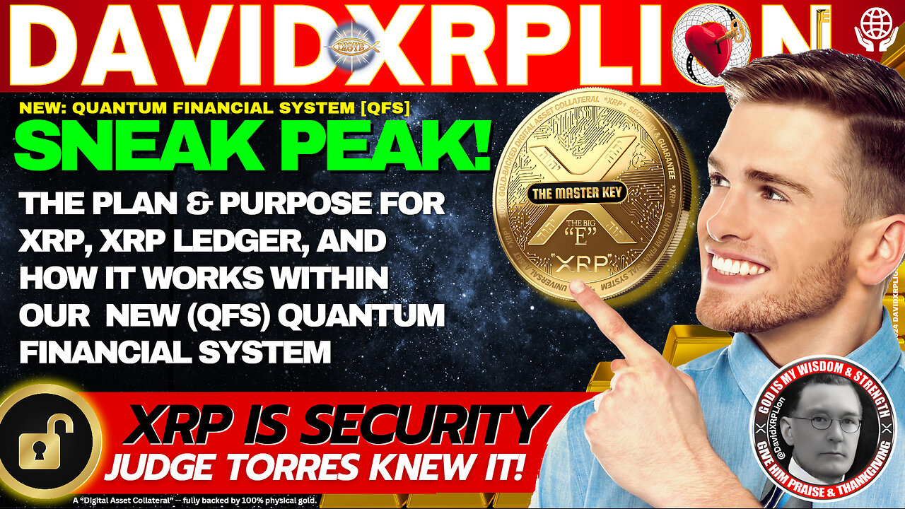 DavidXRPLion DAVID SCHWARTZ XRP/XRP LEDGER QFS QUANTUM 5D TO 1 MILLION MUST WATCH TRUMP NEWS