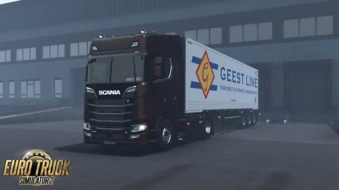 ETS2 Gameplay | Scania 770 S | Banská Bystrica SK to Kraków PL | Oranges 18t