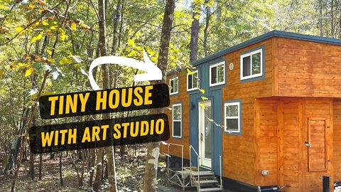 Amazing Tiny House With Professional Art Studio