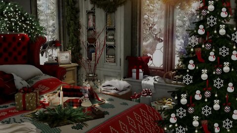 A Cozy Christmas Morning Ambience