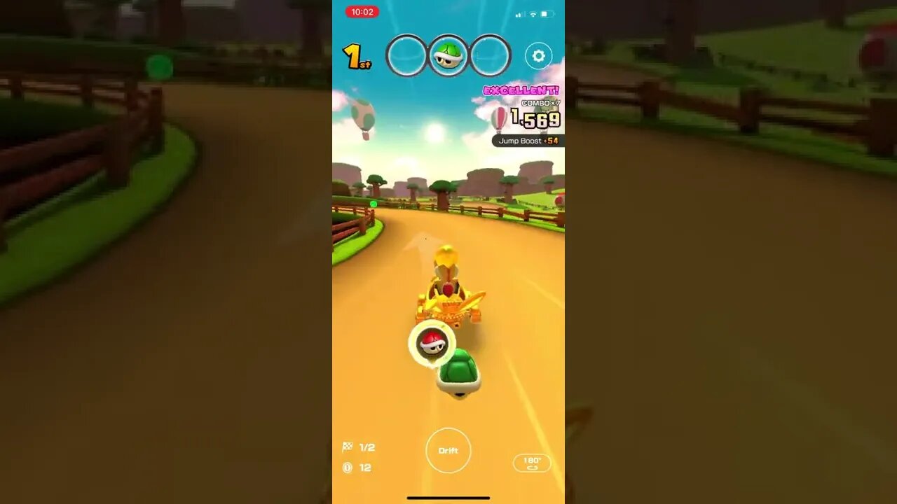 Mario Kart Tour - Today’s Challenge Gameplay (Yoshi Tour Apr. 2022 Day 14 + Badge)