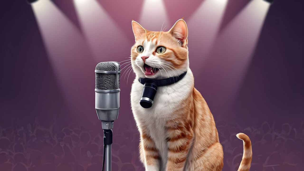 Out-of-tune Sad Kitten becomes a Superstar Cat 😿😻#cat