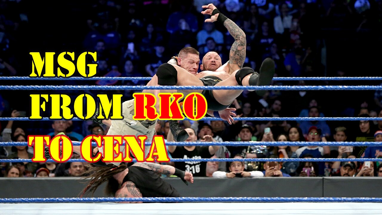 MESSAGE FROM RKO TO CENA FOR RETIREMENT