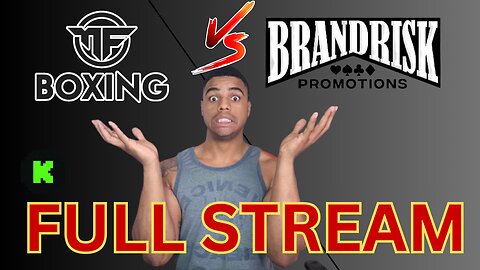 Brandrisk X Misfits Boxing LIVE FULL STREAM