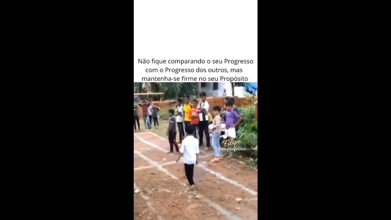 Não fique comparando seu progresso com o dos outros!