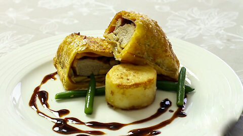 Pork Wellington Recipe in 30 seconds.