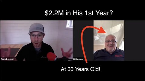 How He Did It: 60yr Old Sells $2.2M in His 1st Year in Roofing Sales | Interview w/ Bill Sansom