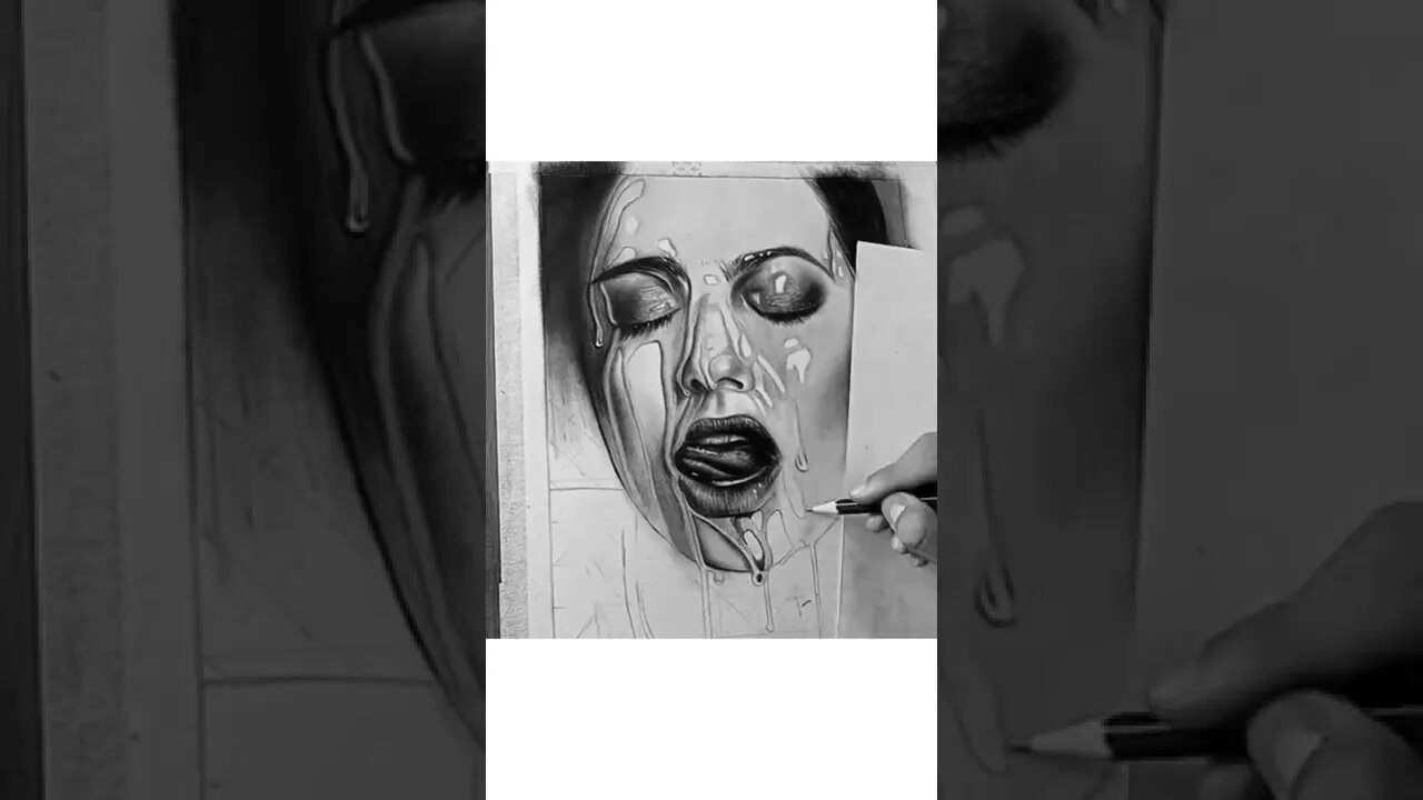 Hyper Realistic Drawing #shorts