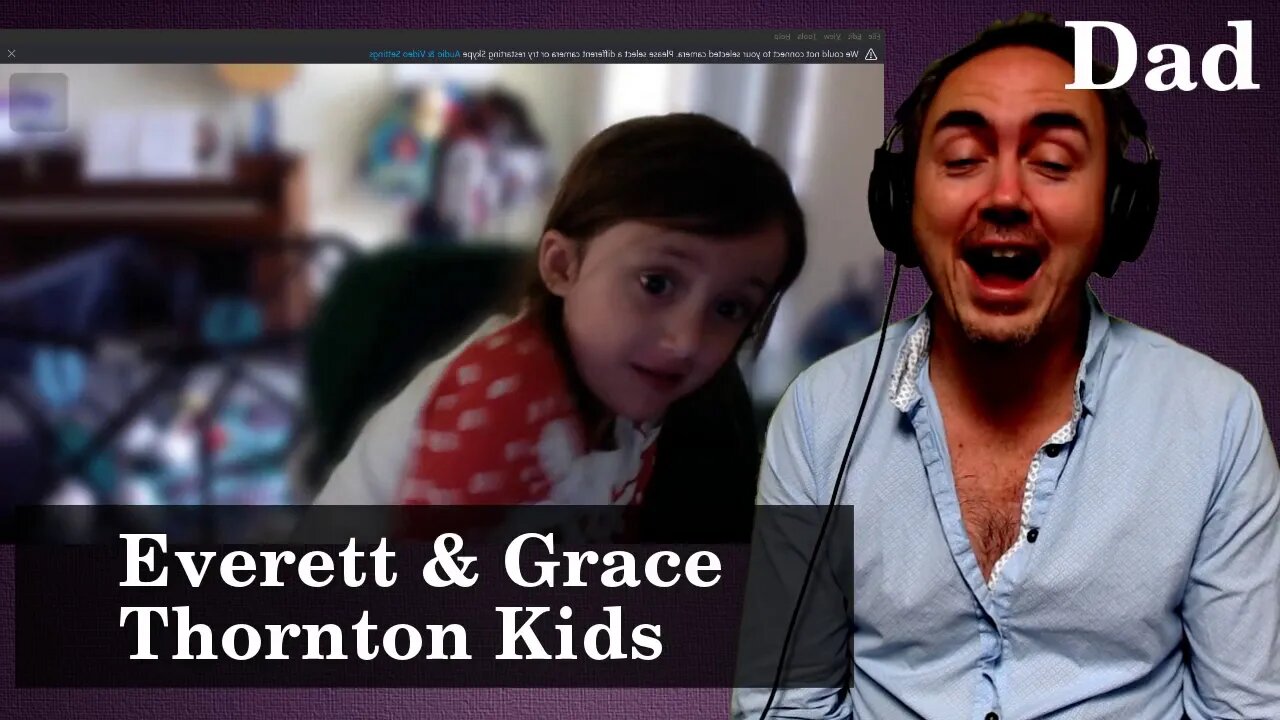 5 minutes is all Everett & Grace get with their Dad. 5 minutes.