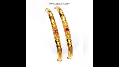 gold bangle design