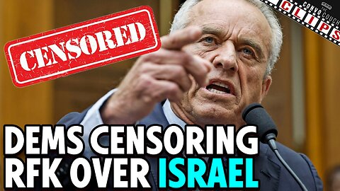 Democrats Continue Censoring RFK Over Israel