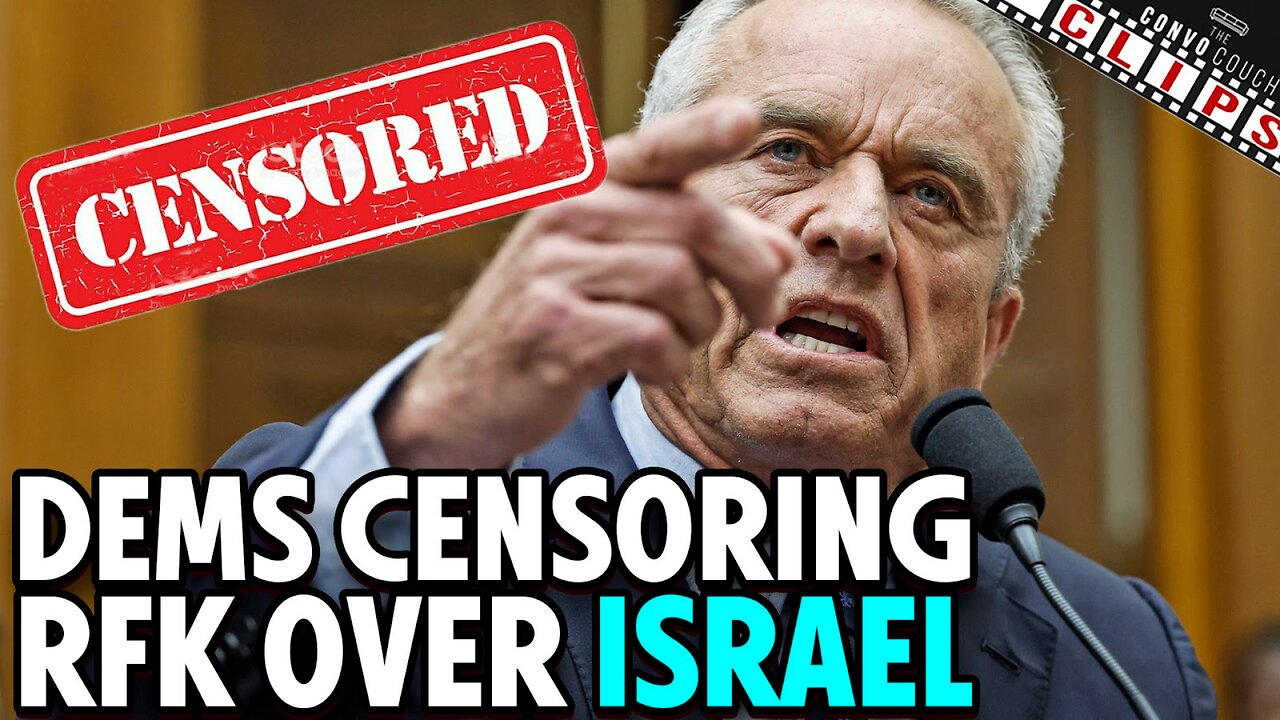 Democrats Continue Censoring RFK Over Israel