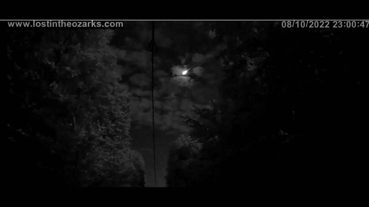 Fireball Over Missouri August 10th 2022 at 2300 CST